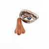 Eye / Senses brooches